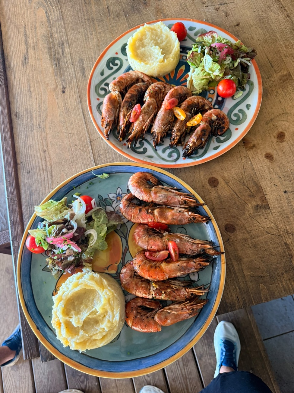 Gambas grillées