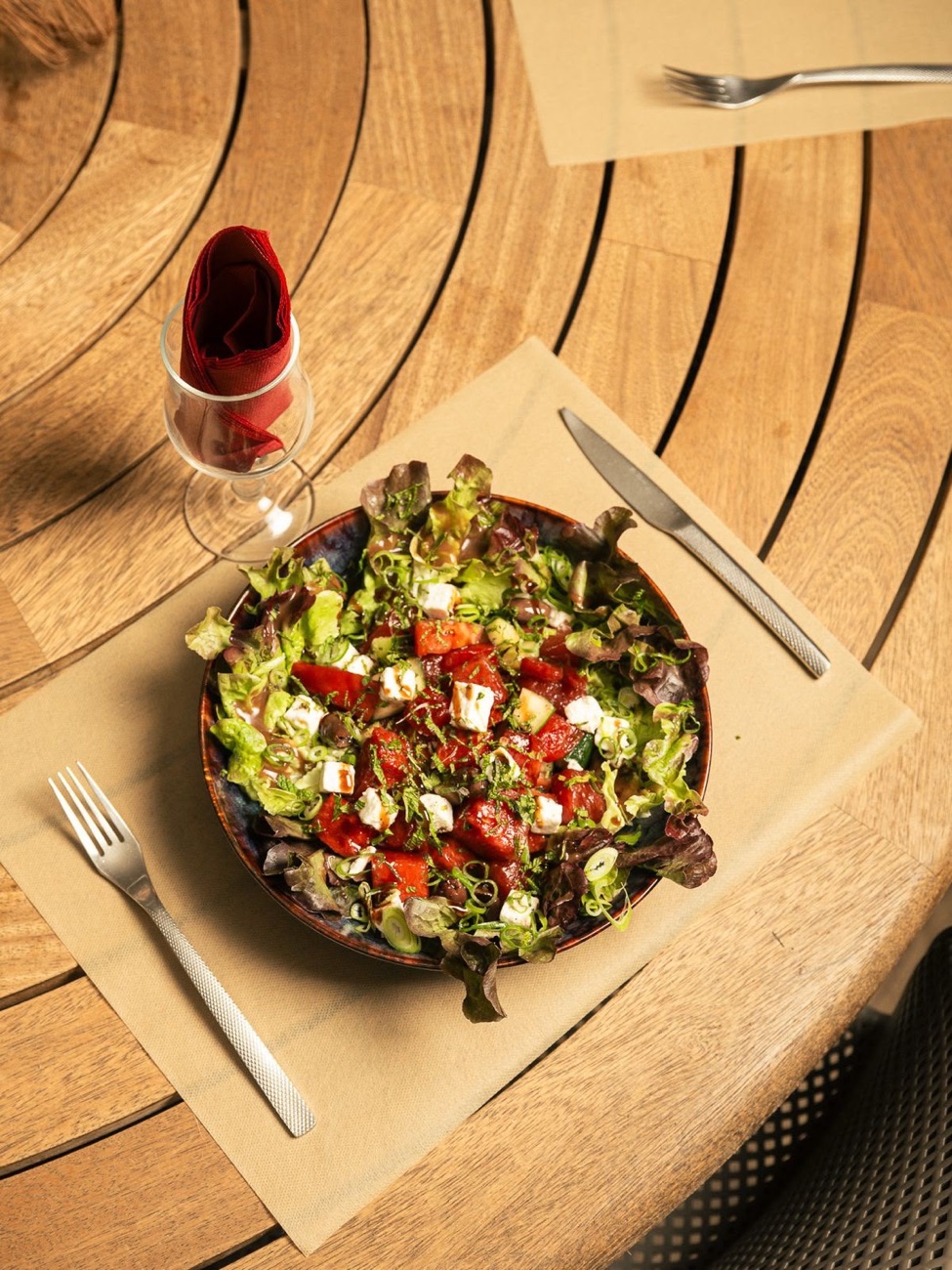 Salade grecque à la feta